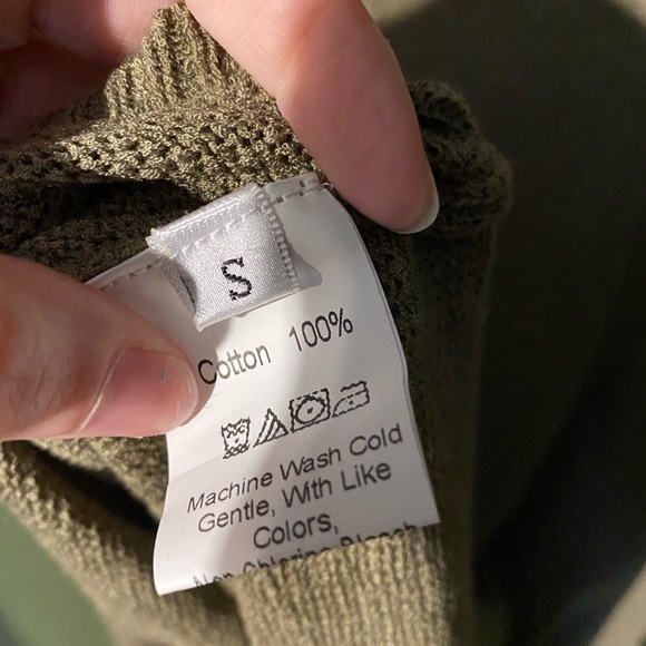 🌟Green Knit Long-sleeved Top🌟 - Picture 6 of 7